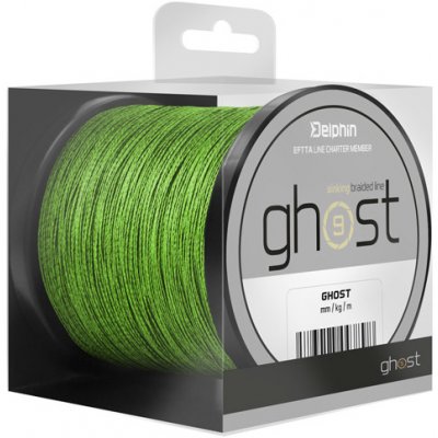 Delphin Šňůra Ghost 8+1 Zelená 200m 0,16mm 8,2kg – Zboží Mobilmania
