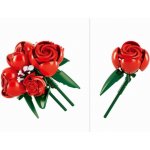 Sluban P8061 Kytice červených růží ve váze – Hledejceny.cz