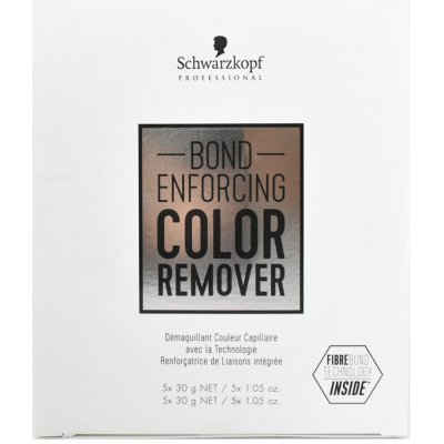 Schwarzkopf Bond Enforcing Color Remover odstraňovač barvy pro zesvětlení vlasů 10 x 30 g – Zboží Mobilmania