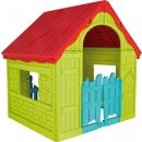 Keter Wonderfold Playhouse červený/zelený/modrý