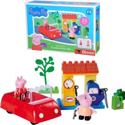 PlayBig BLOXX Peppa Pig s autem – Zboží Mobilmania