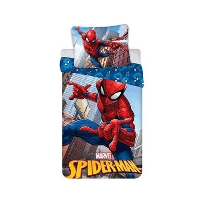 JERRY FABRICS Povlečení Spiderman 04 Bavlna 140x200 70x90 – Zbozi.Blesk.cz