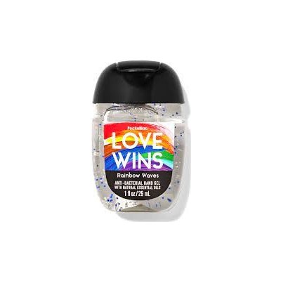 BATH & BODY Works Love Wins ( RAINBOW WAWES) antibakteriální gel 29 ml – Hledejceny.cz