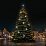 DECOLED LED světelná sada na vánoční stromy vysoké 21-23 m teplá bílá s ledově bílými dekory EFD08 – Hledejceny.cz