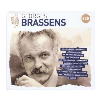 3 Georges Brassens - All You Need Is - Georges Brassens CD – Zbozi.Blesk.cz