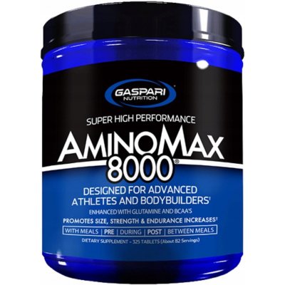Gaspari Nutrition Aminomax 8000 325 tablet – Hledejceny.cz