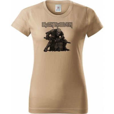 Dámské tričko Rytíř Iron Maiden, černý tisk Basic – Zbozi.Blesk.cz