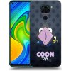 Pouzdro a kryt na mobilní telefon Xiaomi Pouzdro Picasee ULTIMATE CASE Xiaomi Redmi Note 9 - COONDA chlupatka - tmavá