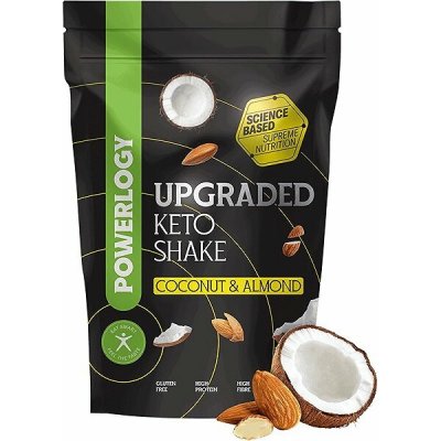 Powerlogy Upgraded Keto Shake Coconut & Almond 600 g – Zboží Dáma