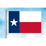 LIBEA, s.r.o. Texas vlajka Rozměr: 40×60 cm, Uchycení: Karabiny na stožár – Hledejceny.cz