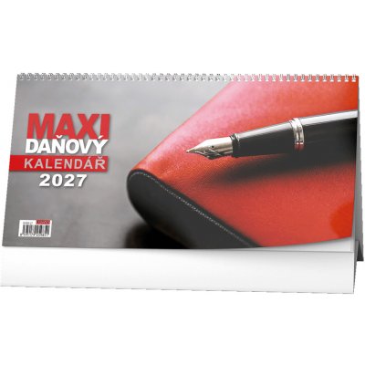 Stolní MAXI daňový týdenní 2027 – Zboží Mobilmania