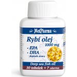 MedPharma Rybí olej 1000 mg + EPA + DHA 37 kapslí – Hledejceny.cz