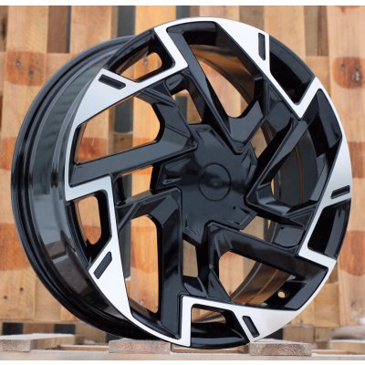 Racing Line B1927 7,5x19 5x114,3 ET51 black polished – Sleviste.cz
