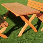 Zahradní dřevěný stůl Strong – Zbozi.Blesk.cz