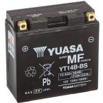 Motobaterie 12V, YT14B, 12,6Ah, 210A, bezúdržbová MF AGM 150x70x145, YUASA originál (aktivovaná ve výrobě)