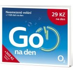 Dobíjecí SIM karta O2 GO na den 50,- Kč – Sleviste.cz