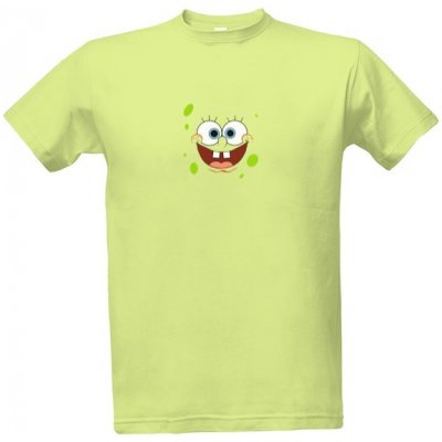 Tričko s potiskem Spongebob pánské Green apple