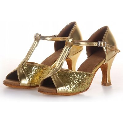 Lelka taneční boty do latino 808 gold – Zboží Dáma