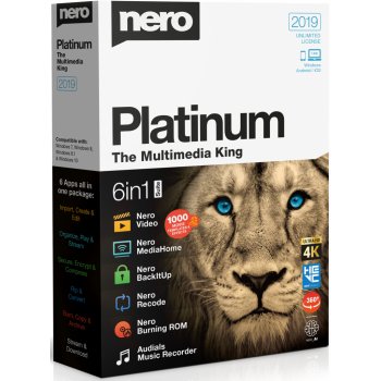 Nero Platinum 2019 - CZ - EMEA-12290000/1316