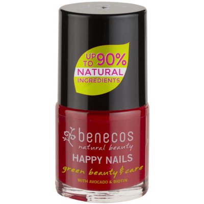 Benecos lak na nehty Vintage red 8 free 5 ml – Zboží Dáma