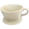 Kaffia Dripper Ceramic 1-2 bílý