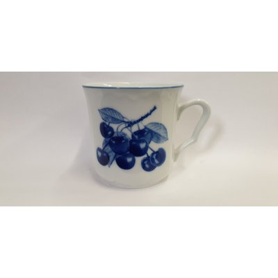 Český Porcelán Hrnek KAREL modrá třešeň 300 ml – Hledejceny.cz