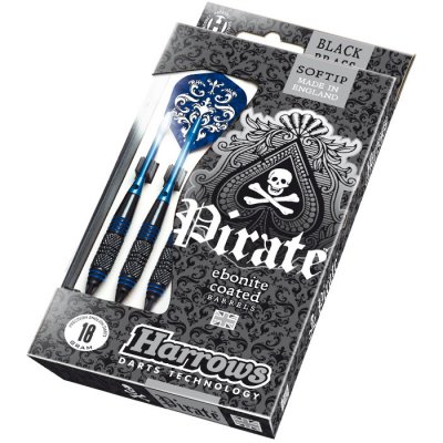 Harrows Pirate soft K modrá 18g – Hledejceny.cz