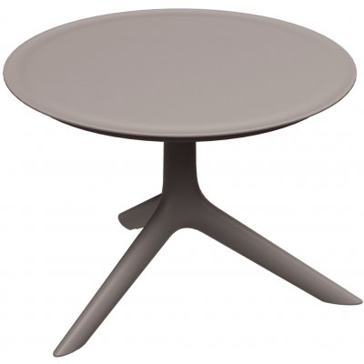 Lazy Momo Kávový stolek mini oval RIMO 593x570x405 mm Taupe – Hledejceny.cz