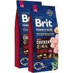 Brit Premium by Nature Senior L+XL 2 x 15 kg – Hledejceny.cz