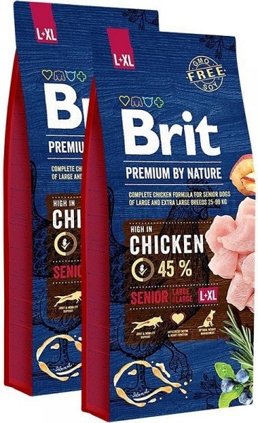 Brit Premium by Nature Senior L+XL 2 x 15 kg