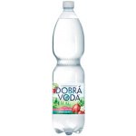 Dobrá voda Jemně perlivá s příchutí lesní jahoda 1,5 l – Hledejceny.cz
