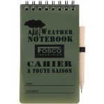 MFH Voděodolný zápisník se spirálovou vazbou, cca 7,5 x 13 cm – Zboží Dáma