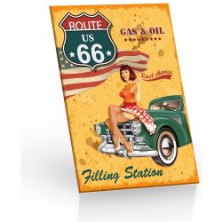 Route 66 zelené auto Sweet & Snack Mléčná 20 g