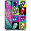 Pouzdro a kryt na mobilní telefon Samsung Pouzdro Head Case Samsung Galaxy A40 The Rolling Stones Pop Art Vyplazené Jazyky