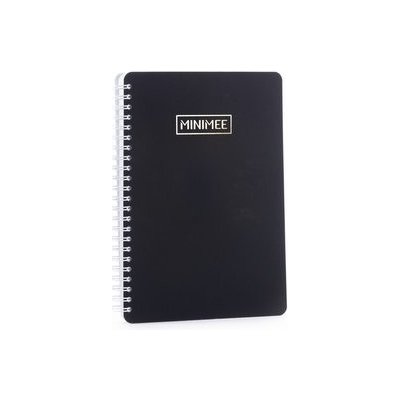 Minimee A5 zápisník tečkovaný černá, papír 140g – Zboží Mobilmania
