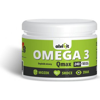 Alvifit Omega 3 Qmax 250 kapslí