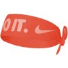 Čelenka Nike Dri-Fit Head Tie Skinny Printed chile red/bright mango/ember glow