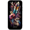 Pouzdro a kryt na mobilní telefon Apple Pouzdro Mobiwear Glossy Apple iPhone 5S - G011G Kytice s pírkem