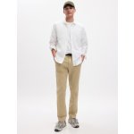 Kalhoty essential khakis in straight fit with GapFlex Béžová – Hledejceny.cz