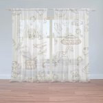 Sablio Záclony Dětská doprava: 2ks 150x250cm – Hledejceny.cz
