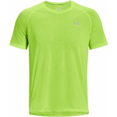 Under Armour neonové sportovní tričko UA STREAKER TEE zelené