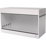 Diversa dřevěné terárium s úložným prostorem bílé 120 x 50 x 72 cm – Hledejceny.cz