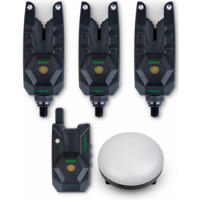 Sonik Herox Bite sada signalizátorů Alarm Set 3+1 Bite Alarm Light – Zboží Dáma