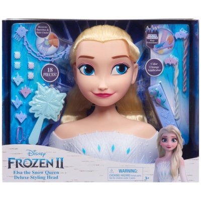 Disney Česací hlava Frozen II Elsa Deluxe – Zboží Mobilmania