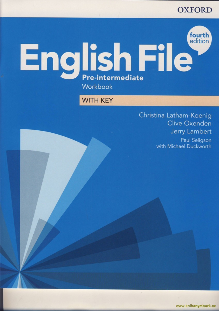 English File Fourth Edition Pre-Intermediate Workbook with Answer Key