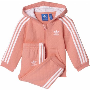 Adidas dětská souprava Fl Qlt Hfl růžová