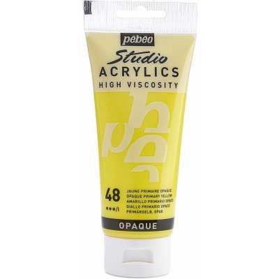 Pébéo Studio Acrylic Akrylová barva 100 ml 013 žluť světlá Azo – Sleviste.cz