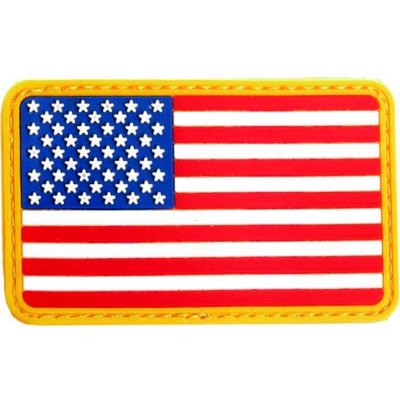 nášivky na suchý zip americká vlajka | velcro odznak – Zbozi.Blesk.cz