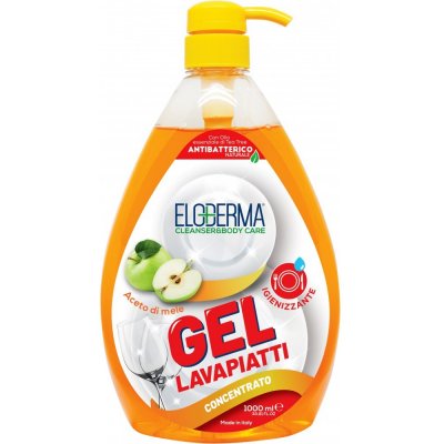 Eloderma Prostředek na mytí nádobí Jablko 1000 ml – Zboží Dáma