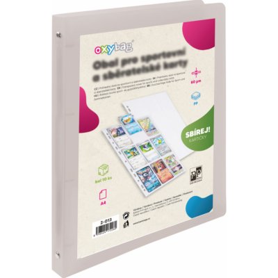 Karton P+P Album na sběratelské karty Opaline čirá – Zboží Živě